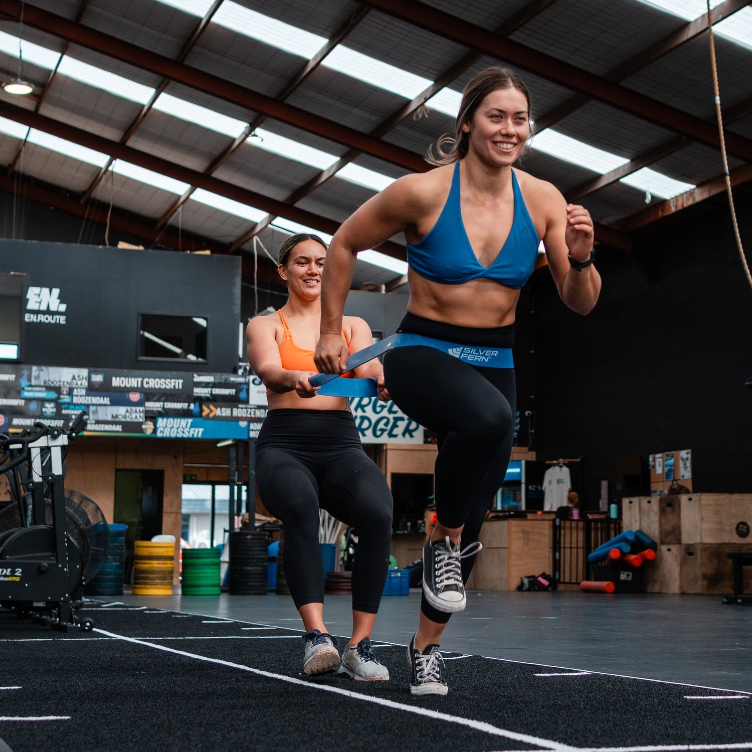 Silver Fern Fitness Resistance Bands Lifestyle Shot