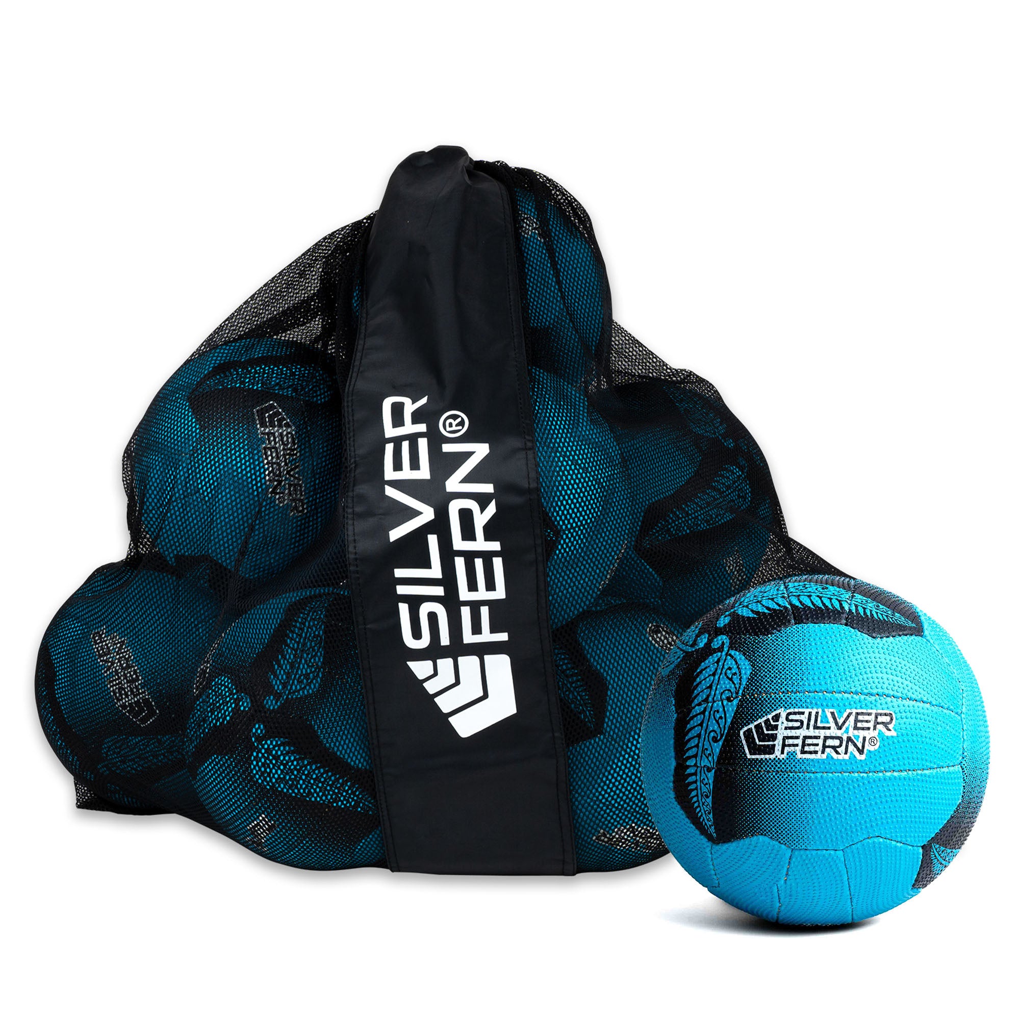 10 Ball Pack Tui Premium Trainer Blue/Black Size 4