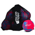 10 Ball Pack Falcon Premium Trainer Pink/Blue Size 5