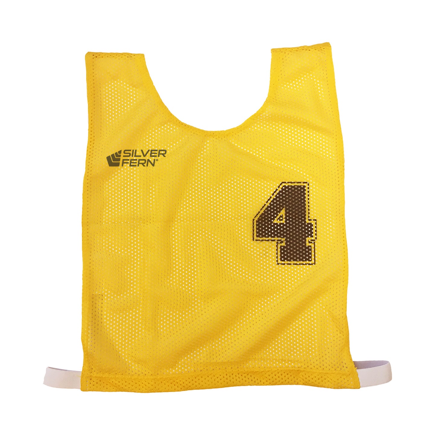 Yellow Basketball Singlet Set of 10 on White BG