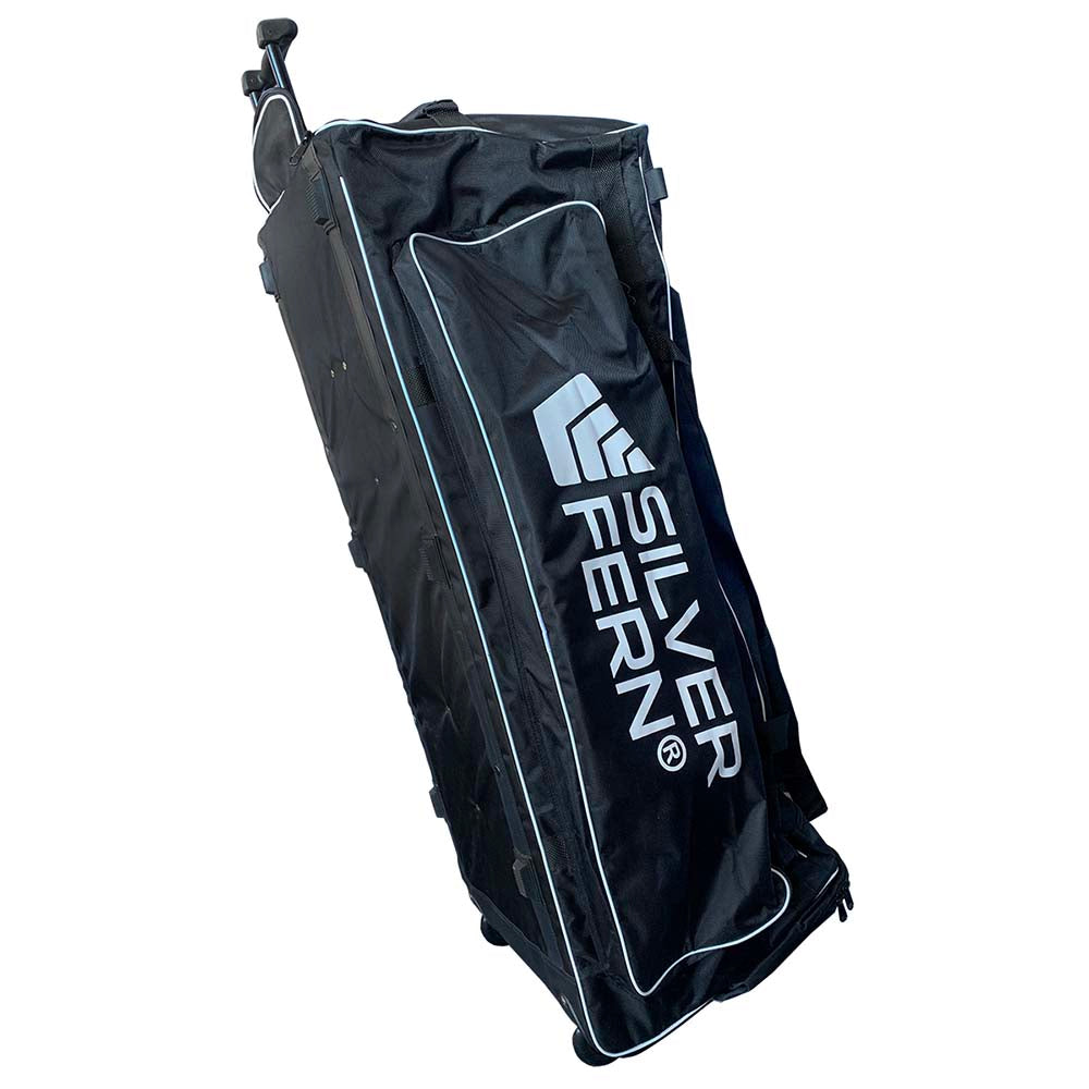 Elite Kit Bag with Wheels White Bacground