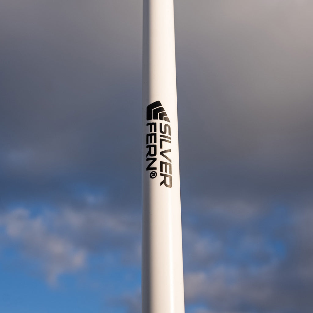 Silver Fern Crowd Barrier Kit, Close-up of barrier pole