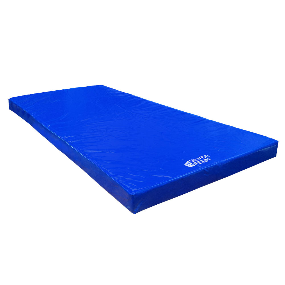 Silver Fern General Purpose Gym Mat Blue White Background