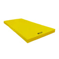 General Purpose Gym Mat Yellow on White Background