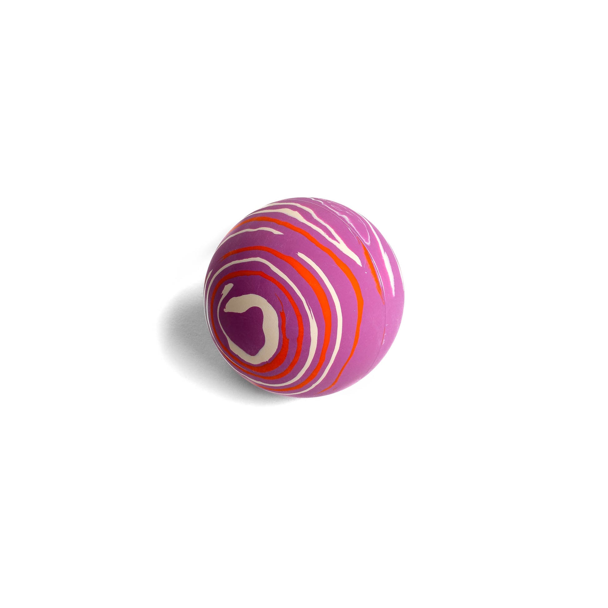 Colourful Gutter Ball White Background