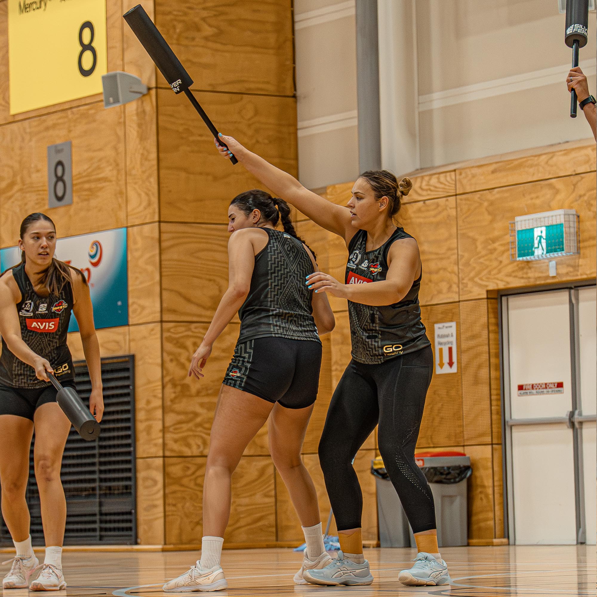 Silver Fern Interference Sticks (Pair)