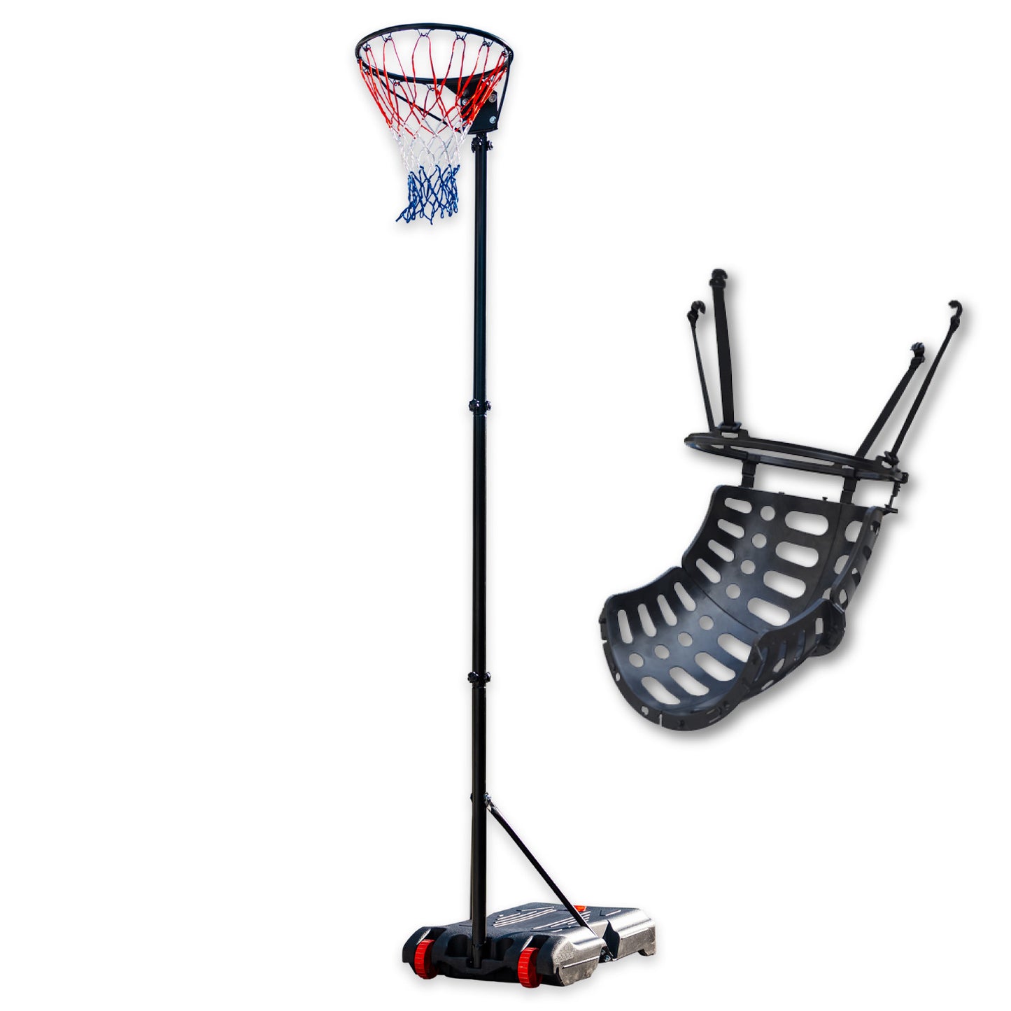 Netball Stand w/ Return System - Full Set