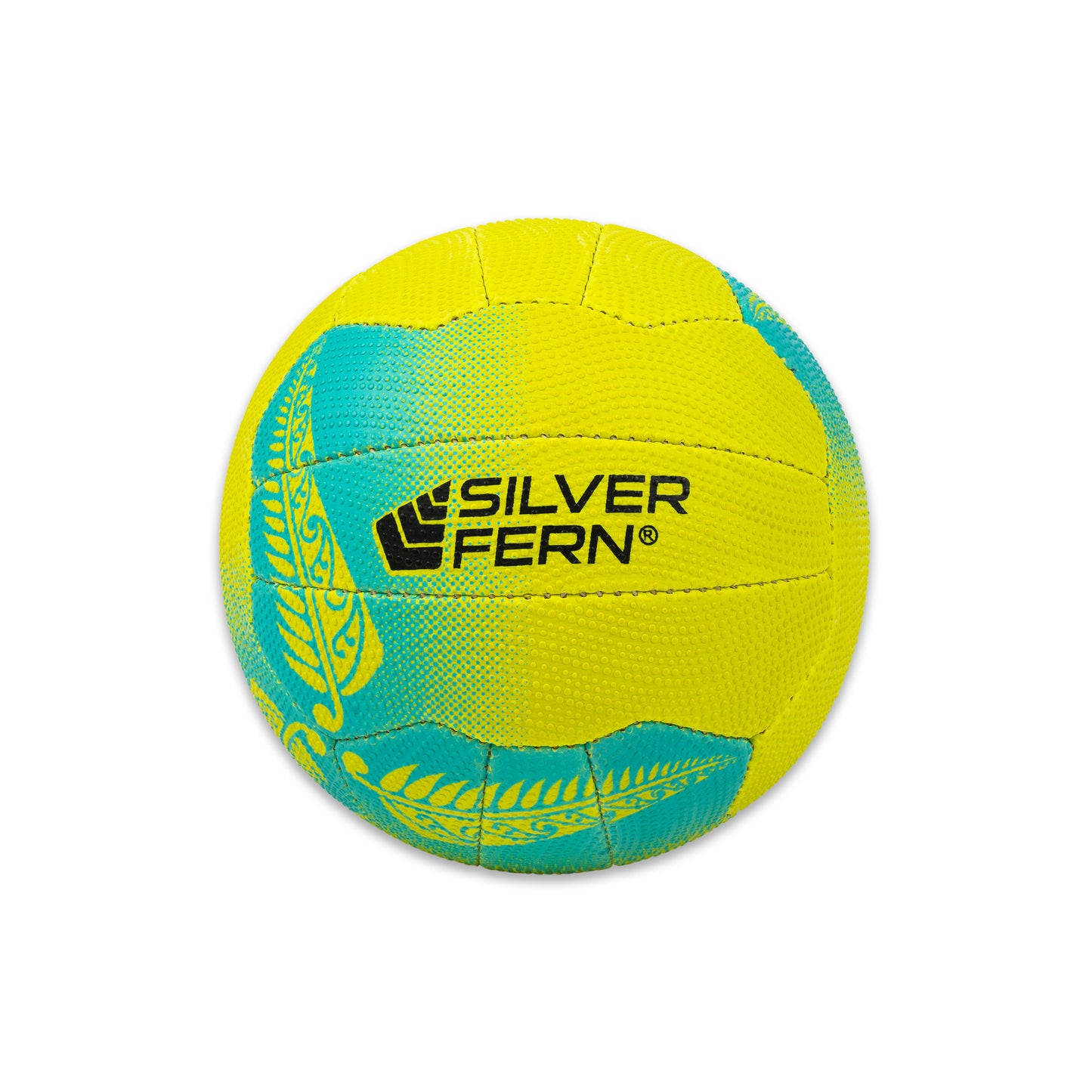 Netball Ball Falcon Yellow/Blue Size 5