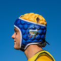 Official NRL Headgear, Parramatta Eels, lifestyle image