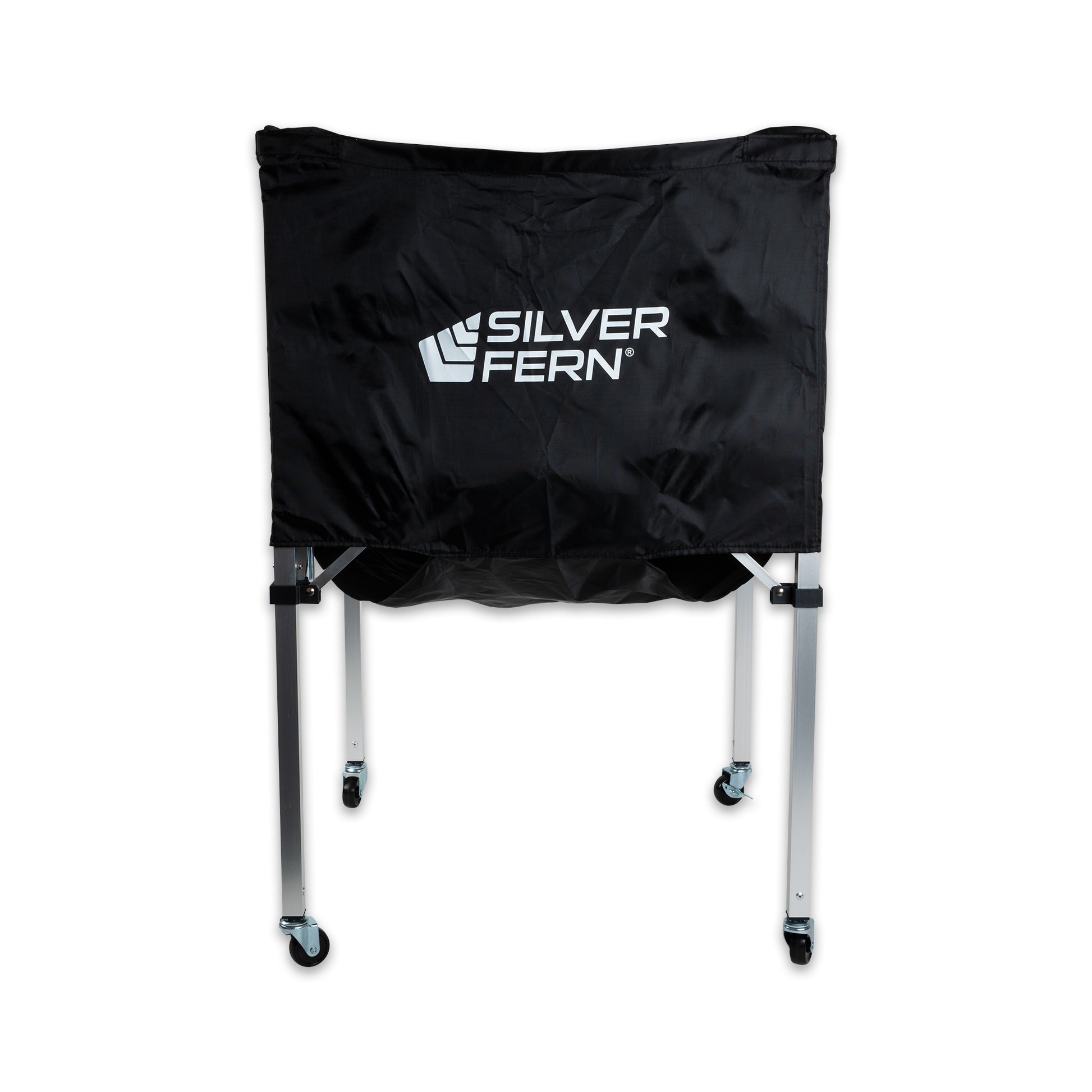 Portable Ball Cart Front On White Background