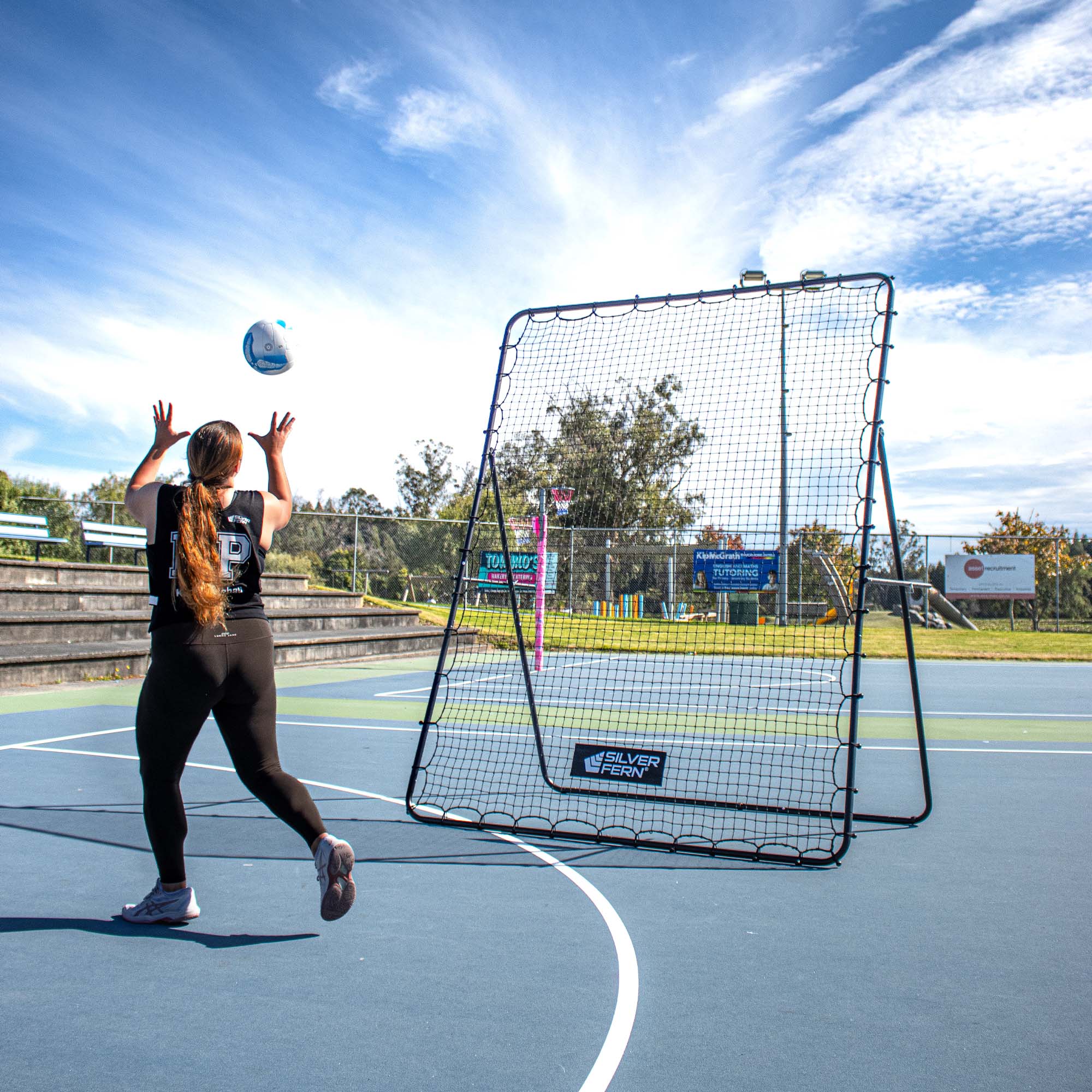 Ultimate Pack - Netball Stand + Rebounder Net