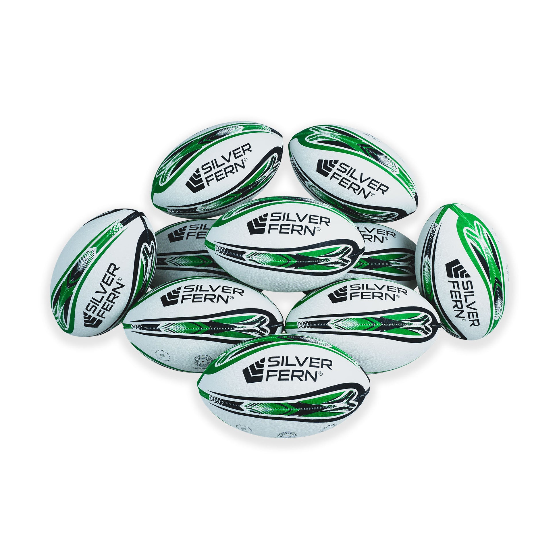 10 Ball Pack Rugby League Mod Trainer Size 4