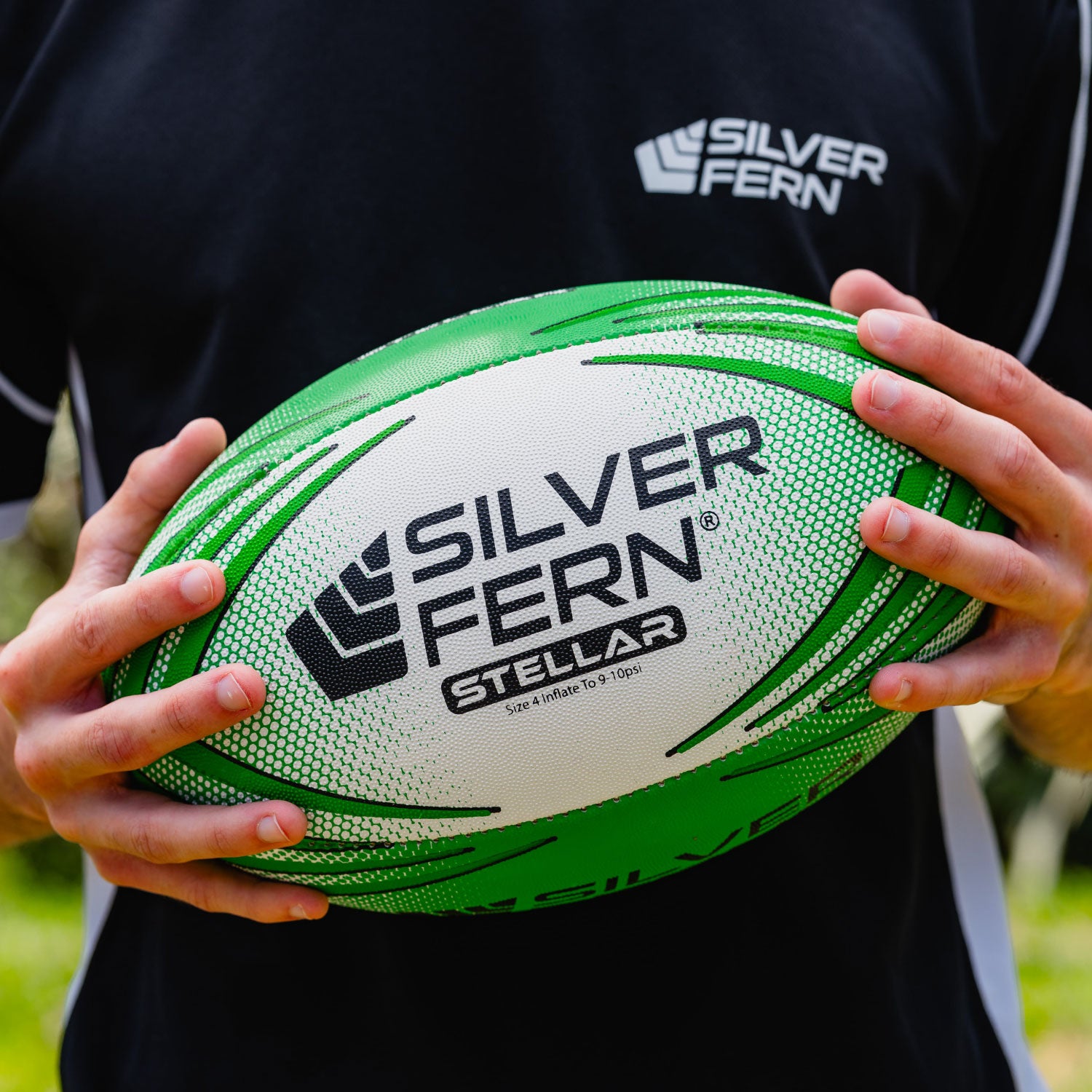 Silver Fern Rugby Stellar Premium Trainer Ball Size 4