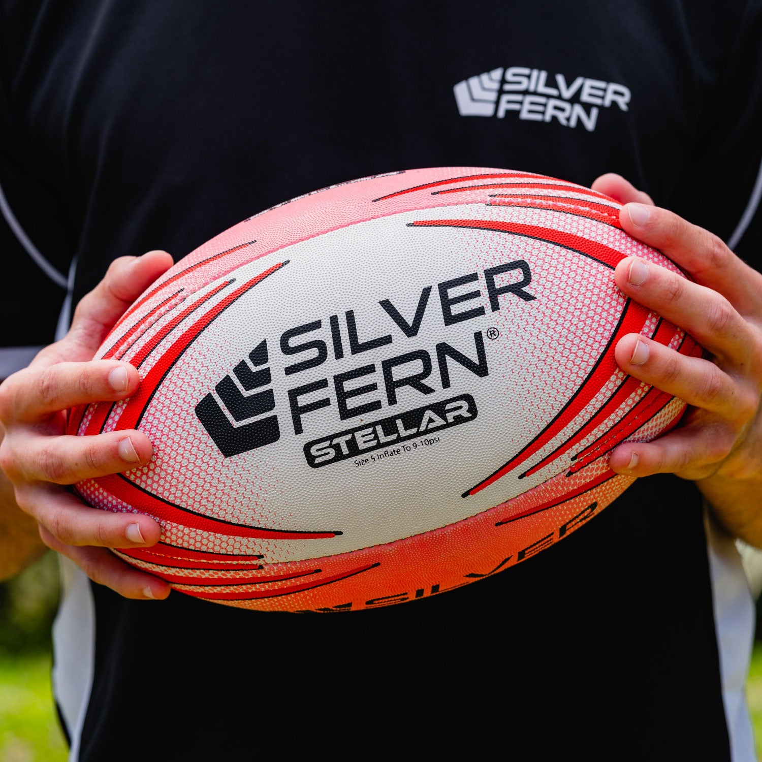 Silver Fern Rugby Stellar Premium Trainer Ball Size 5