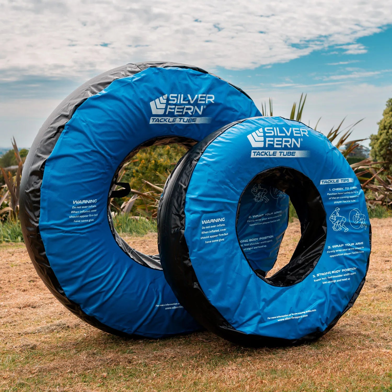 Silver Fern Rugby Tackle Tube. Tackle Donut. Tackling Ring