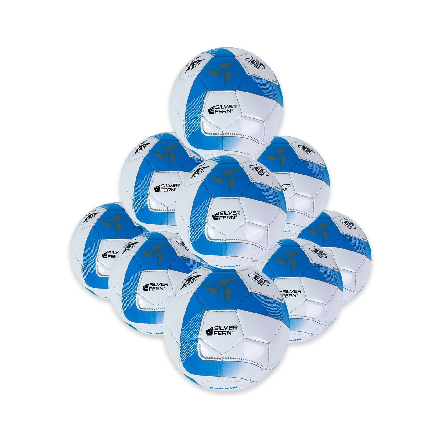 10 Ball Pack Python Soccer Ball Size 3