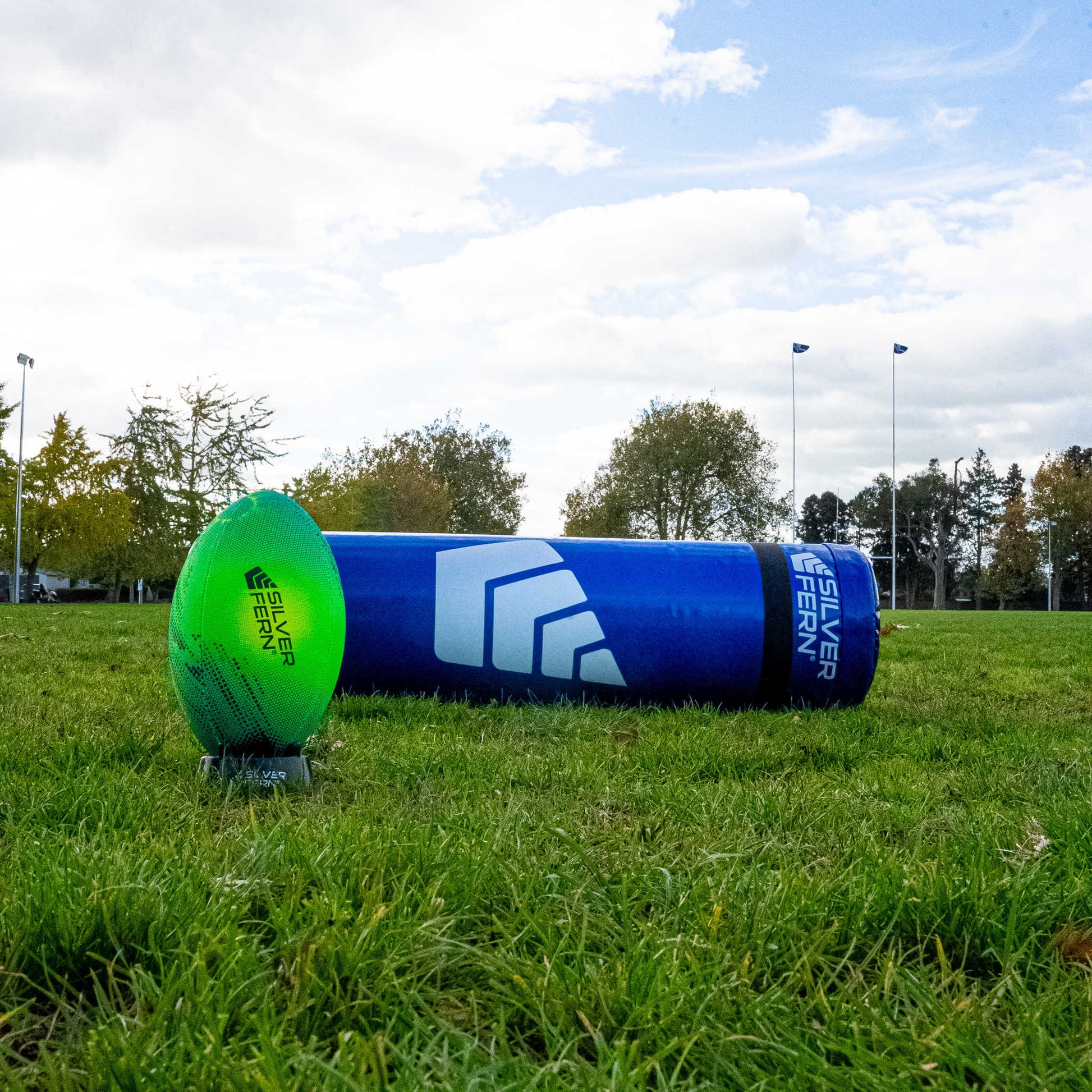 Silver Fern, Junior Tackle Bag Backyard Combo Pack, lifestyle image.